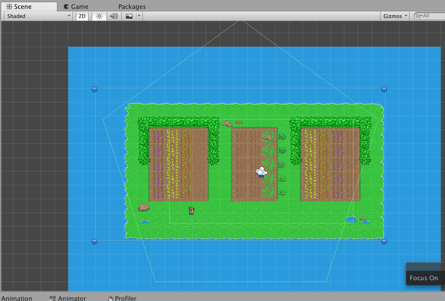 Polygon Collider added