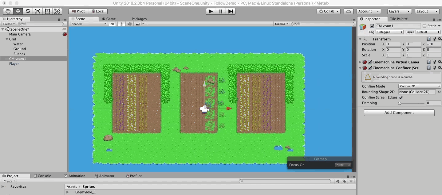 Drag and drop collider
