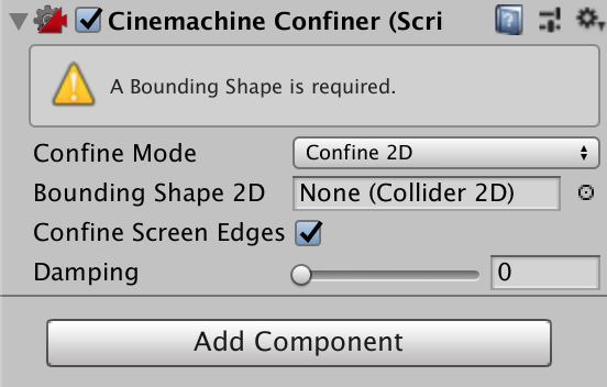 Bounding Shape required